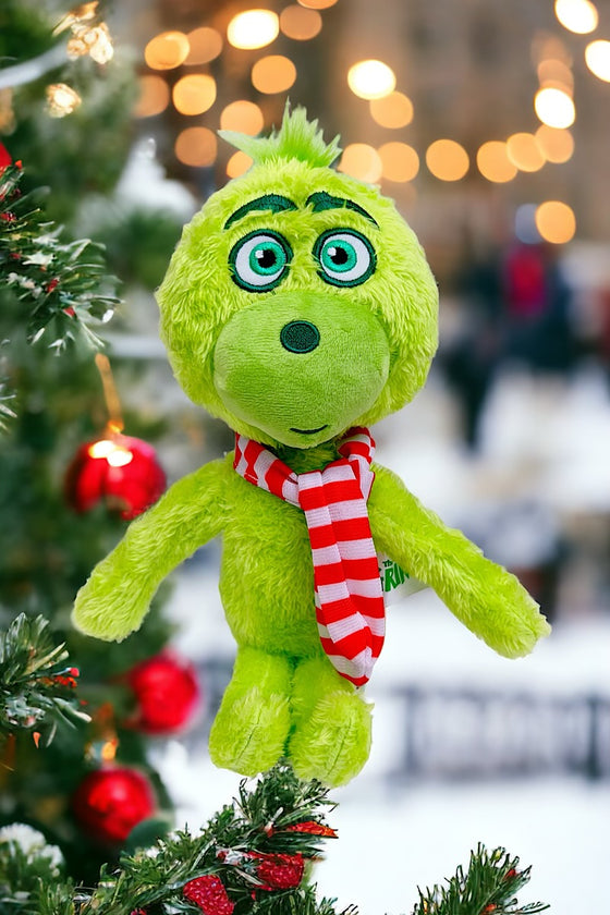 Green Christmas Grinc* plushy.