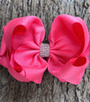 PASSION FRUIT 6.5" WIDE HAIR BOWS. 5PCS/$10.00 DOUBLE LAYER. BW-159-S