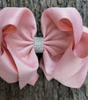 SWEET NECTAR 6.5" WIDE HAIR BOWS. 5PCS/$10.00 DOUBLE LAYER. BW-161-S