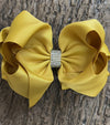 DIJON DOUBLE LAYER HAIR BOW 6.5" WIDE 5PCS/$10.00 BW-687-S