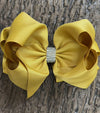 DIJON DOUBLE LAYER HAIR BOW 6.5" WIDE 5PCS/$10.00 BW-687-S