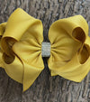 DIJON DOUBLE LAYER HAIR BOW 6.5" WIDE 5PCS/$10.00 BW-687-S
