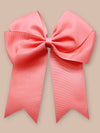 (Coquette Ribbon)Cute tale bows available in 8 colors! 6"WIDE X 7.5"HEIGHT- 6PCS/$10.50 #A