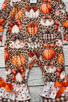 Cute pumpkin printed girls romper. RPG53658 AMY