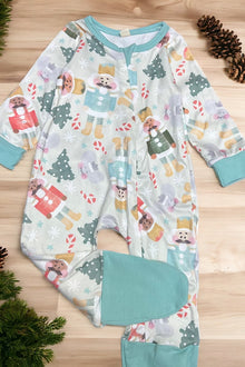  Nutcracker printed baby bodysuit. LR070104-SOL