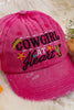 Cowgirl at heart" Fiuscha distressed kids cap. ACG65153015 M