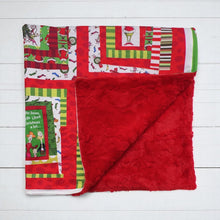  Grinc* printed baby blanket. 32" x 32"  BL060305-32*32inches