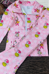 Pink Christmas Character girls jacket and pants. Hi-performance set. GLP040802-SOL