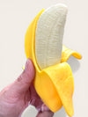 6" Cute banana squishy toy.