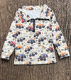 Desert truck printed pull over sweatshirt. BT0505-2-SOL