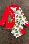 Unisex Christmas character pajamas. GLP0424-3-SOL