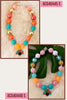 Multi-Color bubble necklace w/turkey pendant. 3pcs/$15.00