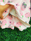 Hi-Performance "Boo" printed dress w/attached undershorts. GLD0505-20-SOL
