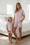 Girls cowgirl boot printed girls pajamas. PJG50672 AMY
