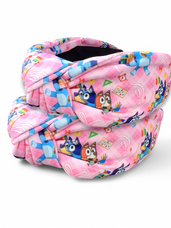 Printed Girls headbands. 3pcs/$10.50 Hb-2025-A2
