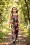 Coquette Camouflage printed girls jumpsuit. SR112708-AMY