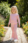 Pink Leopard printed girls 2 piece set. OFG61040 SOL