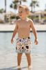 Howdy" Western printed swim shorts. SWB60022 AMY