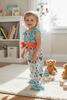 Chicken & floral printed girls jumpsuit. PNG50817 JEAN