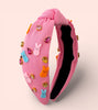 Rhine stones & peeps girls headbands. 2pcs/$12.00