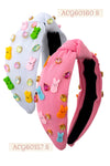 Rhine stones & peeps girls headbands. 2pcs/$12.00