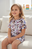 Cartoon Character printed girls pajamas set.GSSO112703-AMY