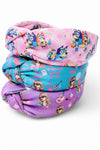 Printed Girls headbands. 3pcs/$10.50 Hb-2025-A2