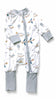 🎍Bamboo made born to fly/helicopter, air balloon printed onesie foot closure. RPB50073