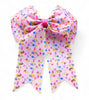 Girls printed hair bows w/alligator clip. 4PCS/$10.00