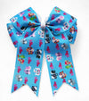 Girls printed hair bows w/alligator clip. 4PCS/$10.00