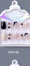 Beautiful women press on nail set / 5 piece nail kit. Choose your favorite!! A-1