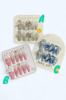  Beautiful women press on nail set / 5 piece nail kit. Choose your favorite!!