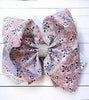 Coquette cow printed double layer hair bows. 4PCS/$10.00 BW-DSG-31