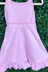 Lilac Hi-Performance dress with undershorts attached. GSD020201-JEAN
