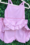 Lilac Hi-Performance dress with undershorts attached. GSD020201-JEAN