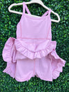 Lilac Hi-Performance dress with undershorts attached. GSD020201-JEAN