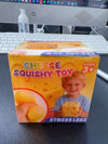 2.25" Cheese squishy stress toy! NL-06