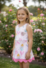 Princ*ess Cartoon character Hi-Performance dress with attached shorts.GSD120304-AMY