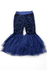 Navy blue sequins bell bottoms. OFG42790 SOL