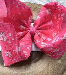  Let's go girls" Western fuchsia double layer headband. 4PCS/$10.00 BW-DSG- B11