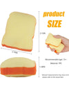 Piece of bread stress toy.