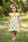 Pineapple-printed relax fit dress.DRG25154027 AMY