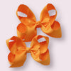 Medium scalloped hair bow (5" X 3" (1.5" Ribbon)