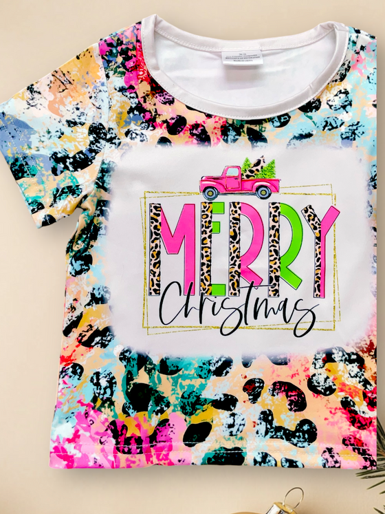 ❄️Merry Christmas multi-printed t-shirt. TPG5015220
