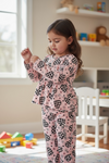 Checker heart printed girls tunic & pants. OFG60080 AMY
