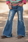Bootcut denim pants. PNG65153036-AMY