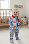 Character printed boys pajamas.  PJG60023 JEAN