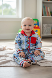  Character printed boys pajamas.  PJG60023 JEAN