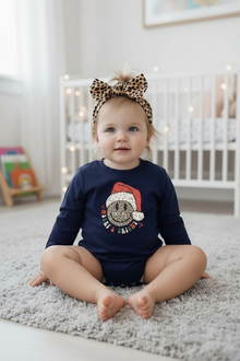  Merry & Bright" Christmas emoji baby bodysuit . RPG50143011 SOL