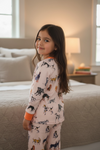Multi-printed dog pajamas. GLP080705-jean